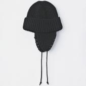×CA4LA / EAR FLAP KNIT CAP *ブラック*