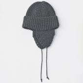 ×CA4LA / EAR FLAP KNIT CAP *グレー*