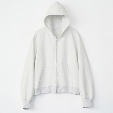 SHORT ZIP PARKA *ライトグレー*