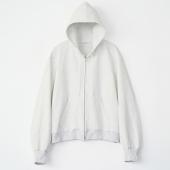 SHORT ZIP PARKA *ライトグレー*