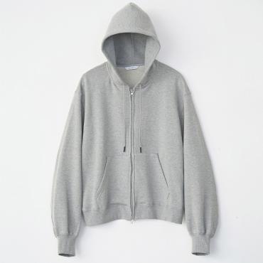 SHORT ZIP PARKA *グレー*