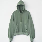 VINTAGE EFFECT SHORT PARKA *グリーン*