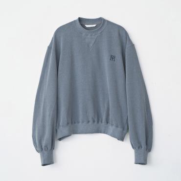 VINTAGE EFFECT SHORT SWEAT *ネイビー*