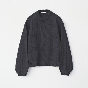 LOW GAUGE KNIT *ネイビー*