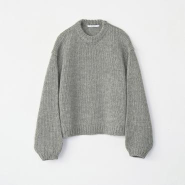 LOW GAUGE KNIT *グレー*