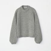 LOW GAUGE KNIT *グレー*