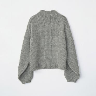 LOW GAUGE KNIT *グレー*