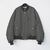 VINTAGE EFFECT MA-1 JACKET *ブラック*