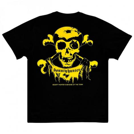 BxH D-BEAT SKULL Tee 【BLACK/YELLOW】