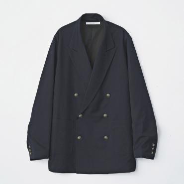 DOUBLE BRESTED JACKET *ネイビー*