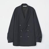 DOUBLE BRESTED JACKET *ネイビー*