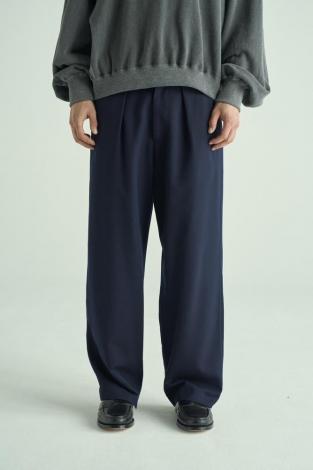 EASY SLACKS *ネイビー*