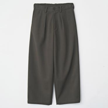 WIDE EASY PANTS *ブラウン*