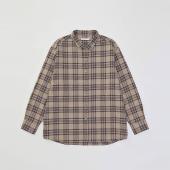 BIG CHECK SHIRTS *ベージュ*