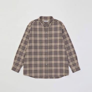 BIG CHECK SHIRTS *ベージュ*