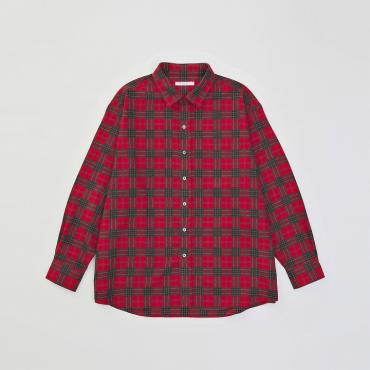 BIG CHECK SHIRTS *レッド*