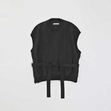 BIG KNIT VEST *ブラック*