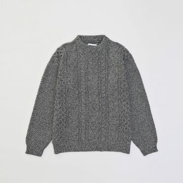 BIG CABLE KNIT *ミックス*