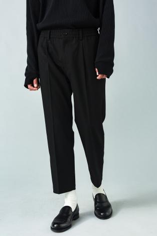 ANKLE EASY SLACKS *ブラック*