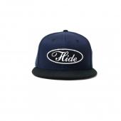 Patch Baseball Cap *ネイビー×ブラック*