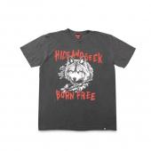 Wolf S/S Tee *フロント/ダークブラック*