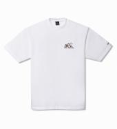 BACK CHANNELxPRILLMAL OUTDOOR LOGO T / WHITE