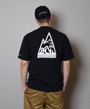 BACK CHANNELxPRILLMAL OUTDOOR LOGO T / BALCK