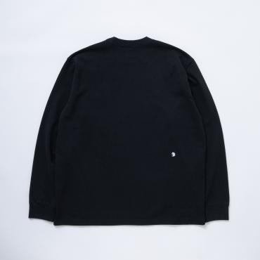 MGMC POCKET LS TEE *ブラック×シルバー*