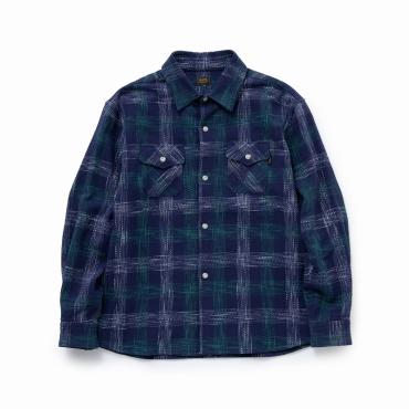 AMUNDSEN CHECK SHIRT *ネイビーチェック*