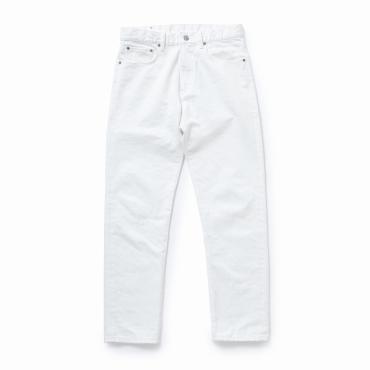 WHITE DENIM PANTS SLIM