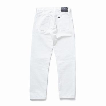 WHITE DENIM PANTS SLIM