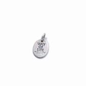 WAY OF LIFE CHARM SILVER