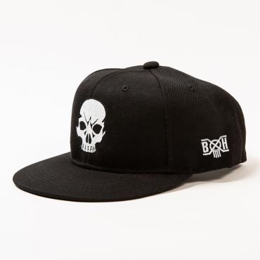 BxH LANCERS SKULL SNAP BACK CAP *ブラック*