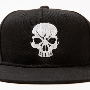 BxH LANCERS SKULL SNAP BACK CAP *ブラック*