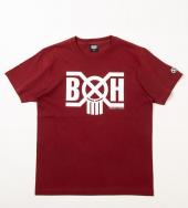 BxH LOGO HEAVY WEIGHT TEE *バーガンディー*