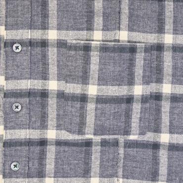 DAMEGE CHECK SHIRTS *ブラック*