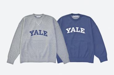 VINTAGE KNIT [ YALE ] *ネイビー*