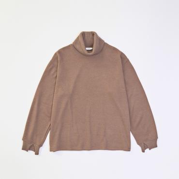 SOFT TURTLE KNIT *ブラウン*