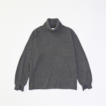 SOFT TURTLE KNIT *ブラック*