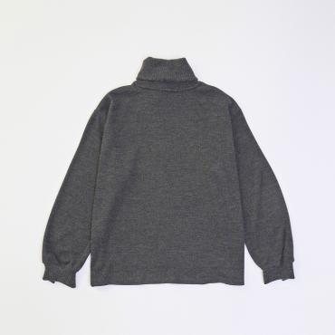 SOFT TURTLE KNIT *ブラック*