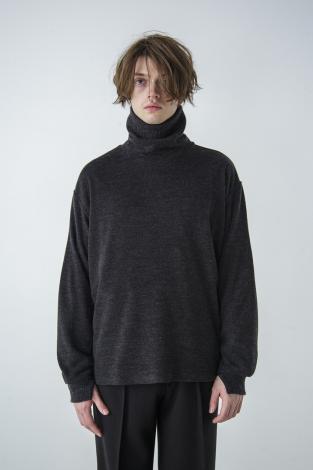 SOFT TURTLE KNIT *ブラック*