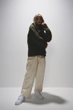 WIDE CORDUROY SLACKS *オフホワイト*