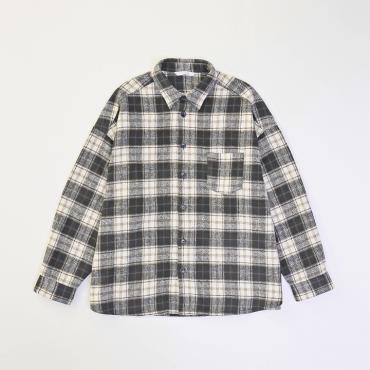 BIG CHECK SHIRTS JACKET *ブラック*