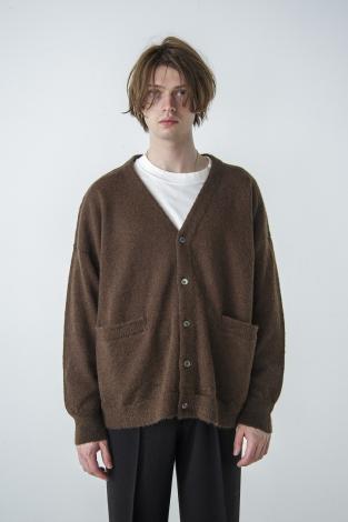 MOHAIR CARDIGAN *ブラウン*