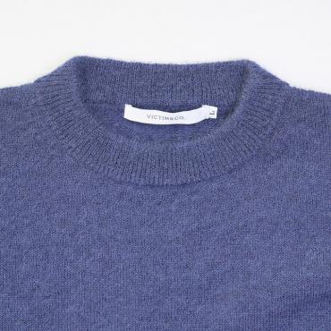 BASIC MOHAIR KNIT *ネイビー*