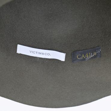 x CA4LA / FELT METRO HAT *オリーブ*