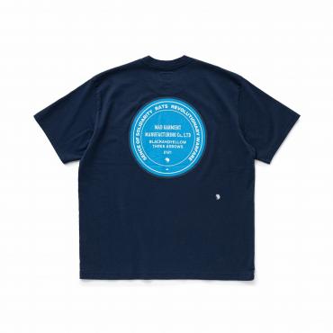 CIRCLE MGM POCKET TEE *ネイビー*