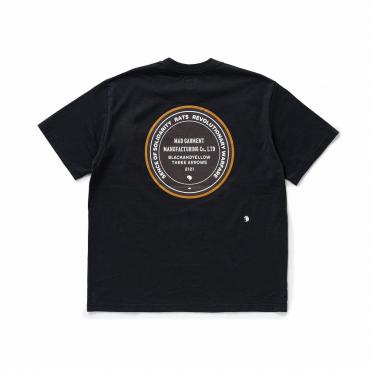 CIRCLE MGM POCKET TEE *ブラック*