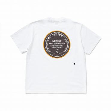 CIRCLE MGM POCKET TEE *ホワイト*