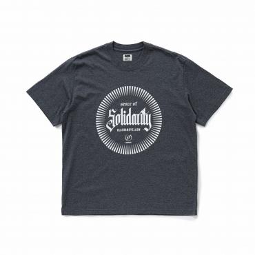 SOLIDARITY TEE *チャコール*